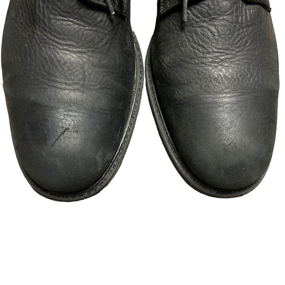 Johnston Murphy XC4 Black Sheep Leather Waterproof Derby Blucher Mens 9.5M Italy - Picture 7 of 14